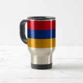 Mug De Voyage Drapeau patriotique arménien (Devant gauche)