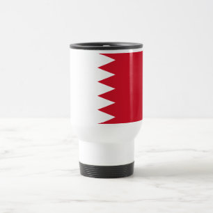 Mug De Voyage Drapeau patriotique de Bahreïn