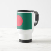 Mug De Voyage Drapeau patriotique du Bangladesh (Devant droit)