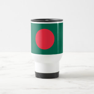 Mug De Voyage Drapeau patriotique du Bangladesh