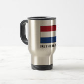 Mug De Voyage Drapeau Pays-Bas (néerlandais) (Devant gauche)