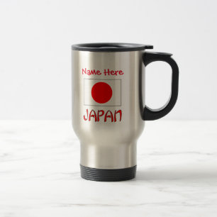 Mug De Voyage Drapeau personnalisé du Japon Patrimoine