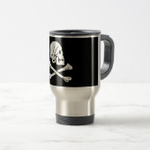 Mug De Voyage Drapeau pirate - Jolly roger (Devant droit)