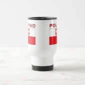 Mug De Voyage Drapeau polonais de faucon avec la Pologne (Centre)