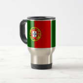 Mug De Voyage Drapeau portugais (Devant gauche)