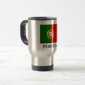 Mug De Voyage Drapeau portugais (Devant gauche)