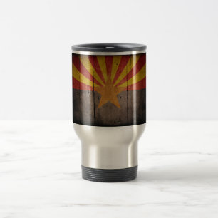 Mug De Voyage Drapeau robuste de l'Arizona