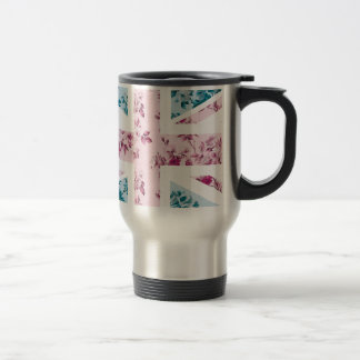 Mug De Voyage Drapeau rose d'Union Jack les Anglais (R-U) de cru