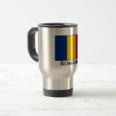 Mug De Voyage Drapeau roumain (Devant gauche)