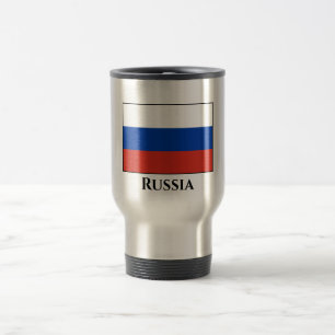 Mug De Voyage Drapeau russe