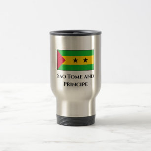 Mug De Voyage Drapeau Sao Tomé-et-Principe