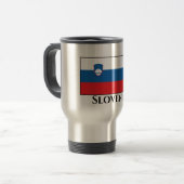 Mug De Voyage Drapeau Slovénie (Devant gauche)