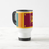 Mug De Voyage Drapeau Sri Lanka (Devant gauche)