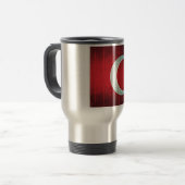 Mug De Voyage Drapeau stylisé de Turquie (Devant gauche)