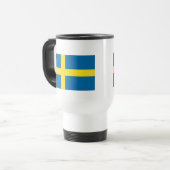 Mug De Voyage Drapeau suédois (Devant gauche)