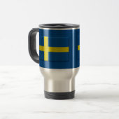 Mug De Voyage Drapeau suédois (Devant gauche)