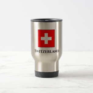 Mug De Voyage Drapeau suisse