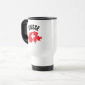Mug De Voyage Drapeau suisse (Devant gauche)