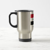 Mug De Voyage Drapeau syrien (Gauche)