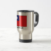 Mug De Voyage Drapeau Taïwan (Devant droit)