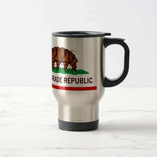 Mug De Voyage Drapeau Tardigrade de République (Droit)