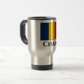 Mug De Voyage Drapeau Tchad (Devant gauche)