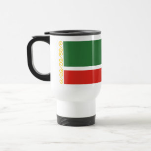 Mug De Voyage Drapeau tchétchène
