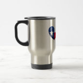 Mug De Voyage Drapeau Texas (Gauche)