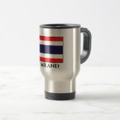 Mug De Voyage Drapeau Thaïlande (Devant droit)