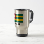 Mug De Voyage Drapeau Togo (Devant droit)