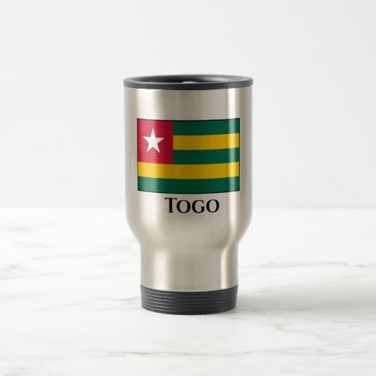 Mug De Voyage Drapeau Togo (Centre)