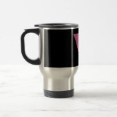 Mug De Voyage Drapeau triangle rose de SlipperyJoe's symbole ros (Gauche)