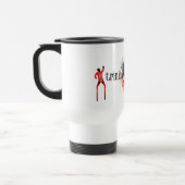 Mug De Voyage Drapeau Trinité-et-Tobago en Motif numérique (Gauche)