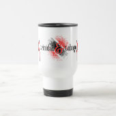 Mug De Voyage Drapeau Trinité-et-Tobago en Motif numérique (Centre)