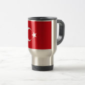 Mug De Voyage Drapeau turc (Devant droit)