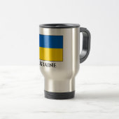 Mug De Voyage Drapeau ukrainien (Devant droit)