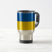 Mug De Voyage Drapeau ukrainien (Devant droit)