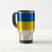 Mug De Voyage Drapeau ukrainien (Devant gauche)
