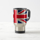 Mug De Voyage Drapeau Union Jack du Royaume-Uni (Devant droit)