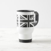 Mug De Voyage Drapeau Union Jack du Royaume-Uni - Chrome (Devant droit)