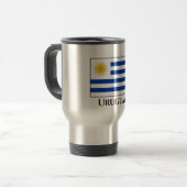 Mug De Voyage Drapeau uruguayen (Devant gauche)