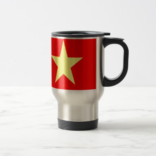 Mug De Voyage drapeau vietnam (Droit)