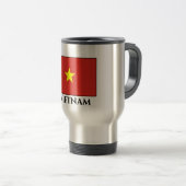Mug De Voyage Drapeau vietnamien (Devant droit)