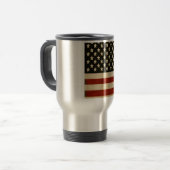 Mug De Voyage Drapeaux vintages américains (Devant gauche)