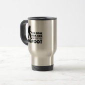 Mug De Voyage Drôle Allons chercher Bigfoot Cadeau (Devant gauche)