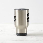 Mug De Voyage Drôle Allons chercher Bigfoot Cadeau (Centre)
