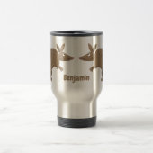 Mug De Voyage Drôle armadillo joyeux dessin animé (Centre)