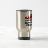 Mug De Voyage Drôle Capitaine .. Très improbable (Centre)