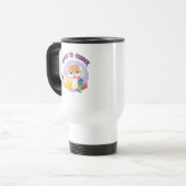 Mug De Voyage Drôle Chat Retour À L'École (Devant gauche)