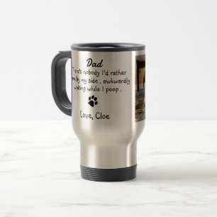 Mug De Voyage Drôle Chien Papa